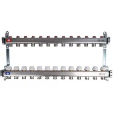 Stout SMS 0922 000013 Коллектор из нержавеющей стали без расходомеров 1"/3/4"x13