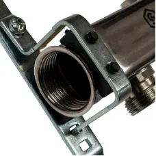Stout SMS 0923 000002 Коллектор из нержавеющей стали для радиаторной разводки 1"/3/4"x2