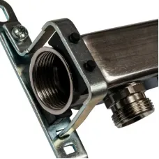 Stout SMS 0923 000003 Коллектор из нержавеющей стали для радиаторной разводки 1"/3/4"x3