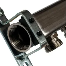 Stout SMS 0923 000006 Коллектор из нержавеющей стали для радиаторной разводки 1"/3/4"x6