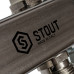 Stout SMS 0923 000006 Коллектор из нержавеющей стали для радиаторной разводки 1"/3/4"x6
