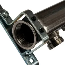 Stout SMS 0923 000011 Коллектор из нержавеющей стали для радиаторной разводки 1"/3/4"x11