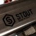 Stout SMS-0927-000007 Коллектор из нержавеющей стали с расходомерами, с клапаном вып. воздуха и сливом 1"/3/4"x7