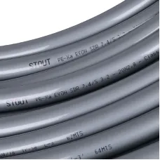 Stout SPX-0001-002028 20х2,8 (бухта 100 метров) Трубы PE-Xa/EVOH из сшитого полиэтилена с антидиффузионным слоем для систем холодного, горячего водоснабжения и отопления, универсальная, серая Stout SPX-0001-002028 20х2,8 (бухта 100 метров) Трубы PE-Xa/EVOH из сшитого полиэтилена с антидиффузионным слоем для систем холодного, горячего водоснабжения и отопления, универсальная, серая