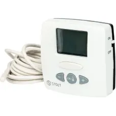 Stout STE-0002-000015 Термостат комнатный электронный WFHT-LCD. С выносным датчиком