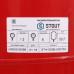 Stout STH-0006-000050 Мембранный расширительный бак с опорными стойками для отопление 50 л. (цвет красный)
