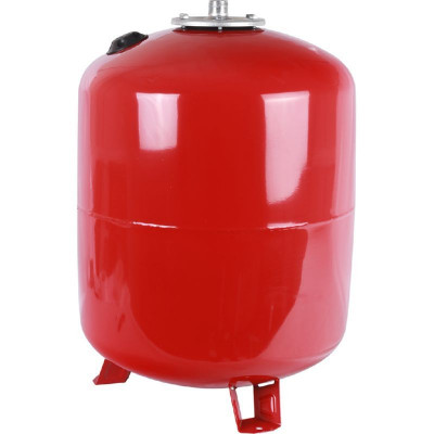 Stout STH-0006-000100 Мембранный расширительный бак с опорными стойками для отопление 100 л. (цвет красный)