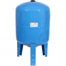 Stout STW-0002-000080 Мембранный расширительный бак (гидроаккумулятор вертикальный) для систем водоснабжения 80 л. (цвет синий)