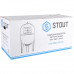 Stout STW-0002-000100 Мембранный расширительный бак (гидроаккумулятор вертикальный) для систем водоснабжения 100 л. (цвет синий)