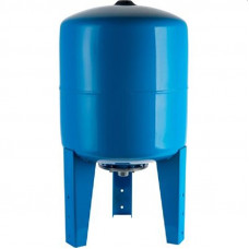 Stout STW-0002-000300 Мембранный расширительный бак (гидроаккумулятор вертикальный) для систем водоснабжения 300 л. (цвет синий)