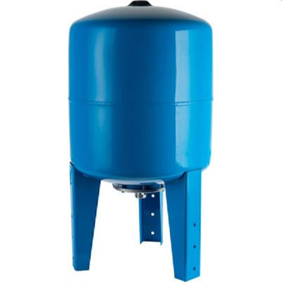 Stout STW-0002-000750 Мембранный расширительный бак (гидроаккумулятор вертикальный) для систем водоснабжения 750 л. (цвет синий)