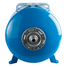 Stout STW-0003-000100 Мембранный расширительный бак (гидроаккумулятор горизонтальный) для систем водоснабжения 100 л. (цвет синий)