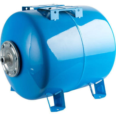 Stout STW-0003-000300 Мембранный расширительный бак (гидроаккумулятор горизонтальный) для систем водоснабжения 300 л. (цвет синий)