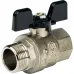 Stout SVB-0004-000020 Кран шаровой ВР/НР, ручка бабочка 3/4" Stout SVB-0004-000020 Кран шаровой ВР/НР, ручка бабочка 3/4"