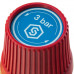 Stout SVS-0001-003015 Клапан предохранительный 30 x 1/2" SVH для систем отопления (красная крышка)