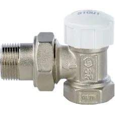 Stout SVT 0004 000020 Клапан термостатический, угловой 3/4"
