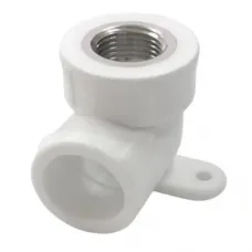 Угольник для смесителя с внутренней резьбой 20х1/2" (80/20) Valfex PRO белый 10120020-PRO