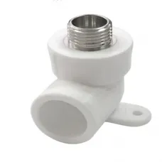 Угольник для смесителя с наружной резьбой 20х1/2" (80/20) Valfex PRO белый 10121020-PRO