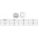 Заглушка полипропиленовая 63 (60/10) Valfex PRO белая 10162063-PRO
