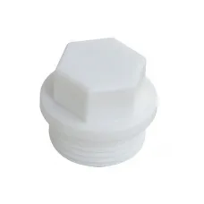 Заглушка полипропиленовая резьбовая 20х1/2 (1000/250) Valfex белая 10163020