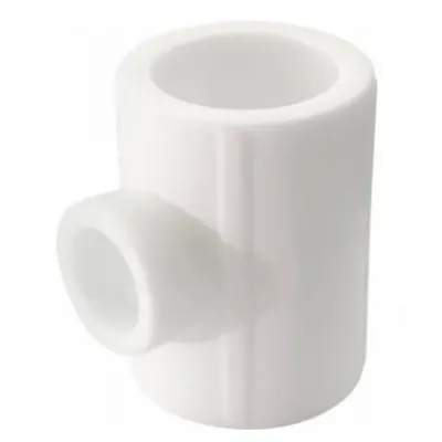 Тройник полипропиленовый переходной 32/25/32 (100/20) Valfex PRO белый 10322532-PRO